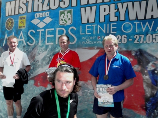 Letnie Mistrzostwa Polski w Plywaniu Masters Warszawa 26-27.05.2012