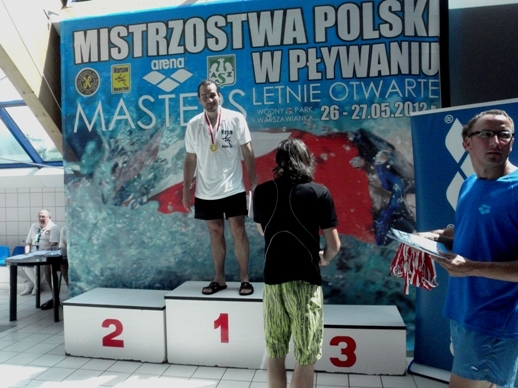 Letnie Mistrzostwa Polski w Plywaniu Masters Warszawa 26-27.05.2012