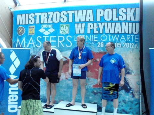 Letnie Mistrzostwa Polski w Plywaniu Masters Warszawa 26-27.05.2012